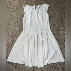 White Sleeveless Dress